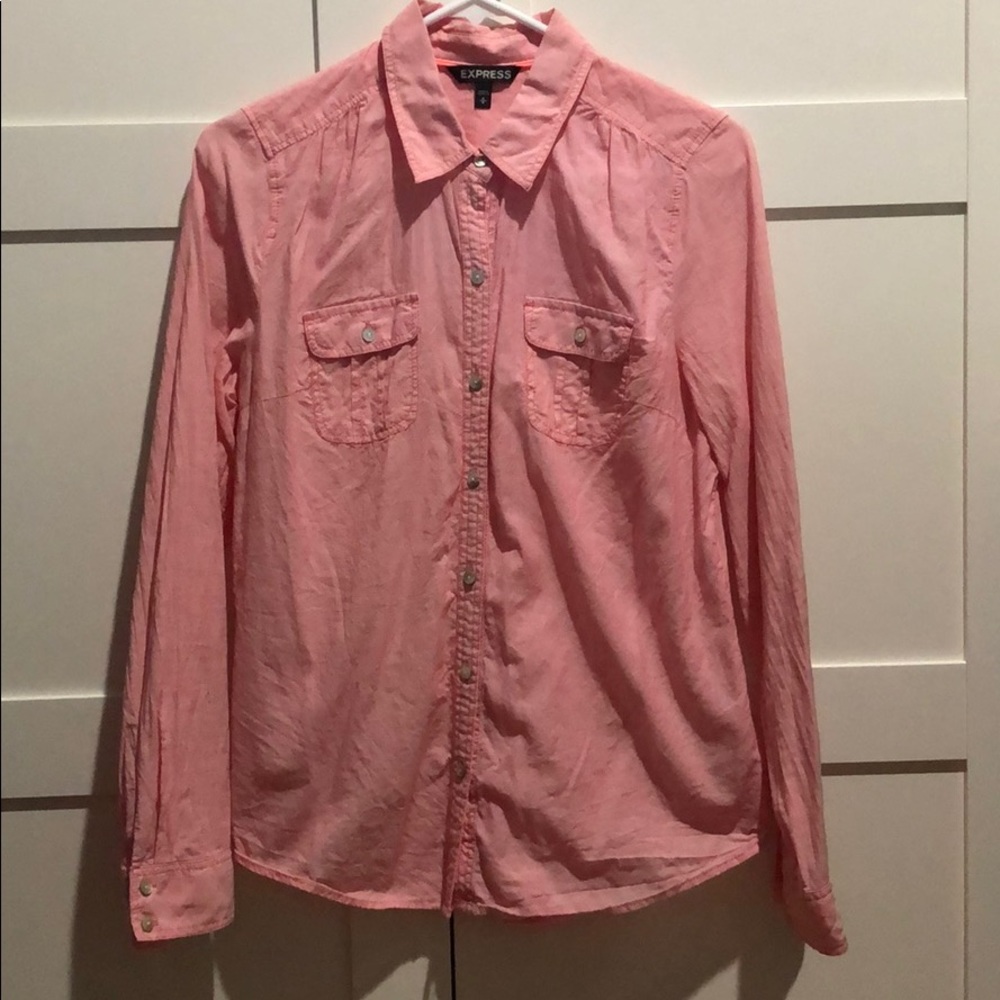 Express Button Down Shirt M